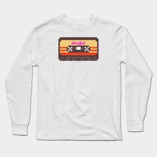 Incubus 8bit cassette Long Sleeve T-Shirt